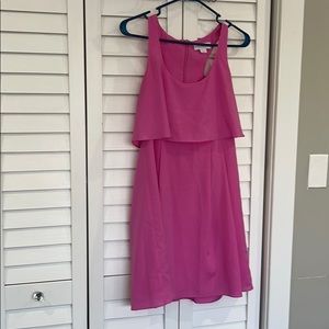 JESSICA SIMPSON•Fuchsia Pleated Sun Dress•Sz 6